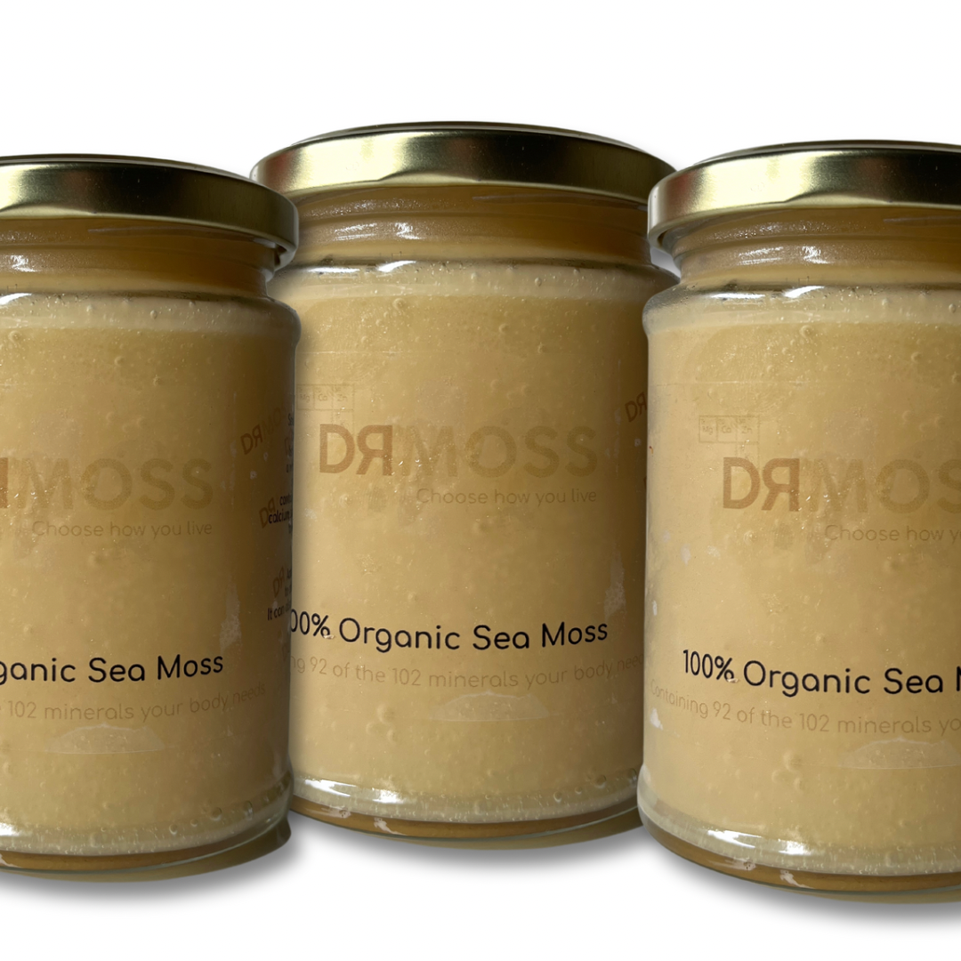 Organic Seamoss - 3 Jars | Leicester Local