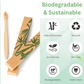 2 Pcs Bamboo Toothbrush