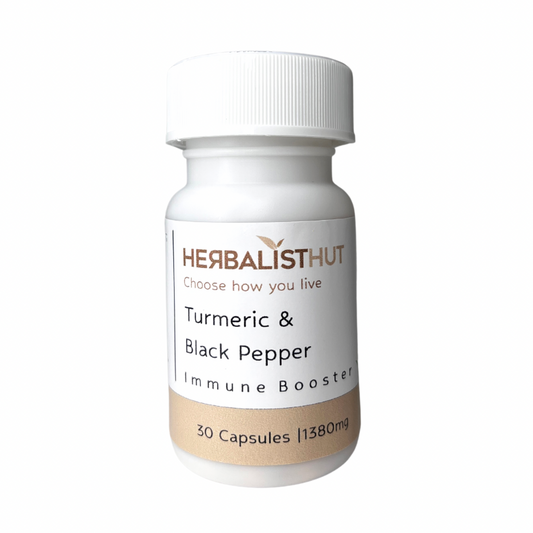 100% Turmeric & Black Pepper Capsules