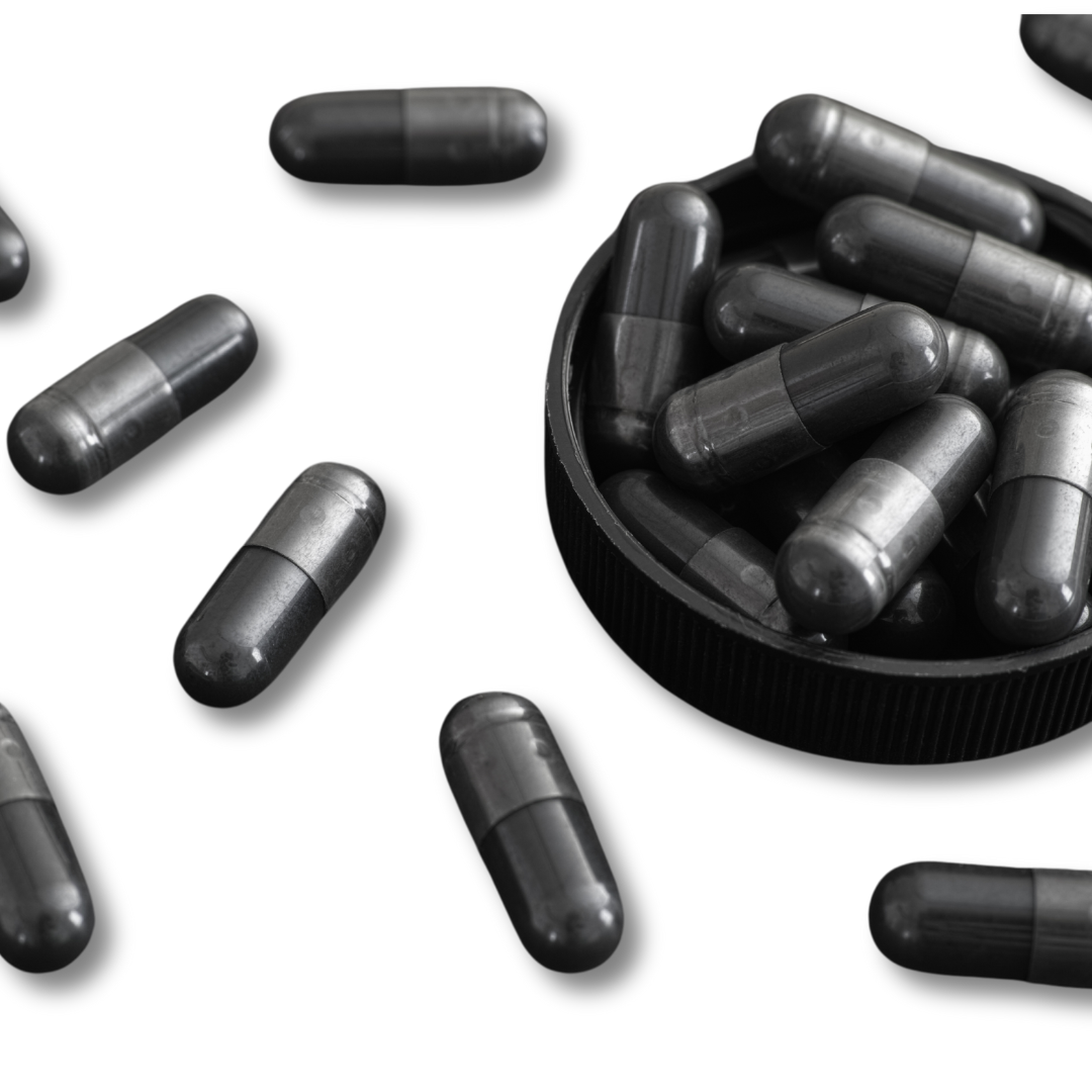 100% Activated Charcoal Capsules